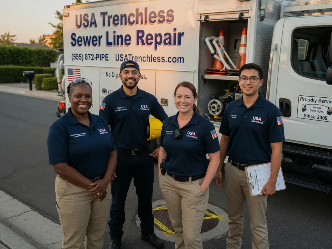 Sewer Line Repair company in Texico, IL